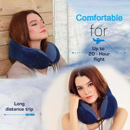 Memory Foam Travel Neck Support Rest Pillow