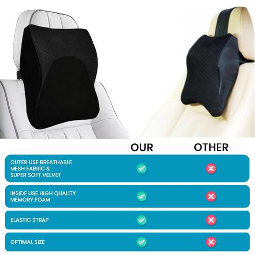 Car Headrest Orthopedic Pillow