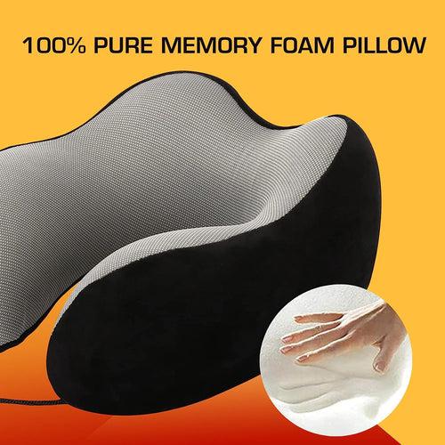 Memory Foam Travel Neck Support Rest Pillow