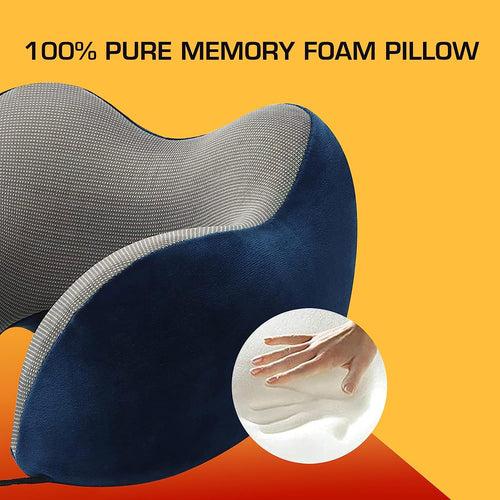 Memory Foam Travel Neck Support Rest Pillow