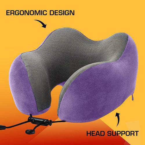 Memory Foam Travel Neck Support Rest Pillow