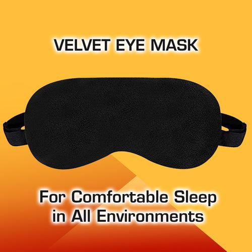 Eye Mask With Ear Plugs Combo