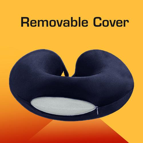 U-Shape Memory Foam Neck Pillow With Eye mask