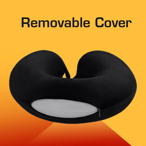 U-Shape Memory Foam Neck Pillow With Eye mask