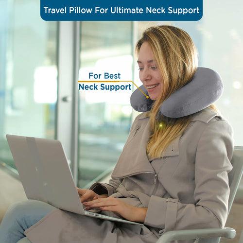 Premium Memory Foam Neck Pillow