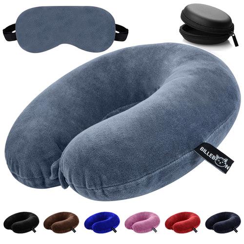 U Shape Neck Pillow With Eye Mask And Ear Phone Case