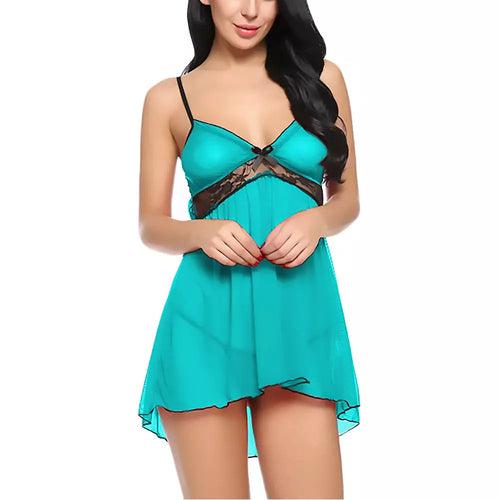 Women’s Sexy Babydoll Lingerie Lace With Panty