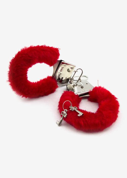 Furry Red Handcuffs