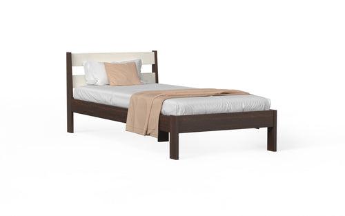 Roverb Single Bed (Premyrr` Range, Walnut & Frosty / Wenge & Frosty, DIY)