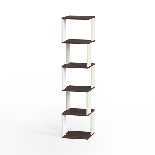 Ellera Standing Shelf (Premyrr range, Walnut & Frosty )