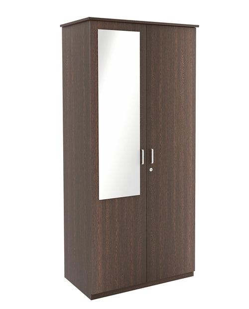 Andrie 2 Door Wardrobe With Mirror