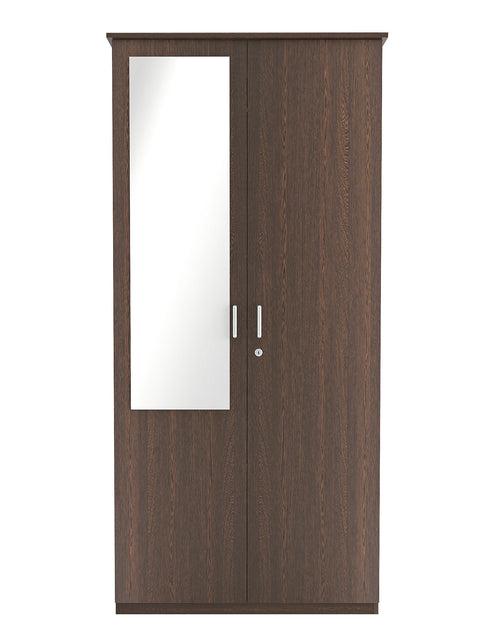 Andrie 2 Door Wardrobe With Mirror