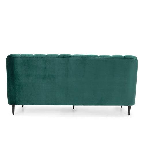 Bluewud Wilber 3 Seater Sofa (Green)