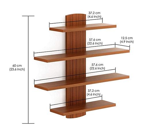 Caselle Wall Shelf (4 Shelves)