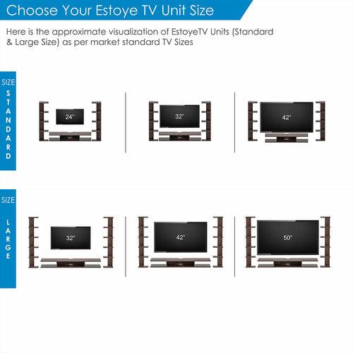 Estoye TV Unit, Ideal for Up to 50"