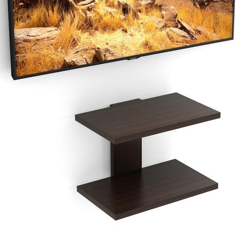 Stellar Plus Tv Wall Unit, Set Top Box Stand Wenge (Up to 32")