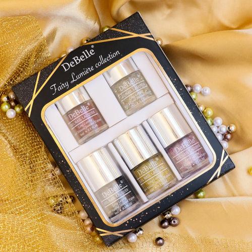 DeBelle Fairy Lumiere Collection Gift Set - Combo of 5 Nail Polish
