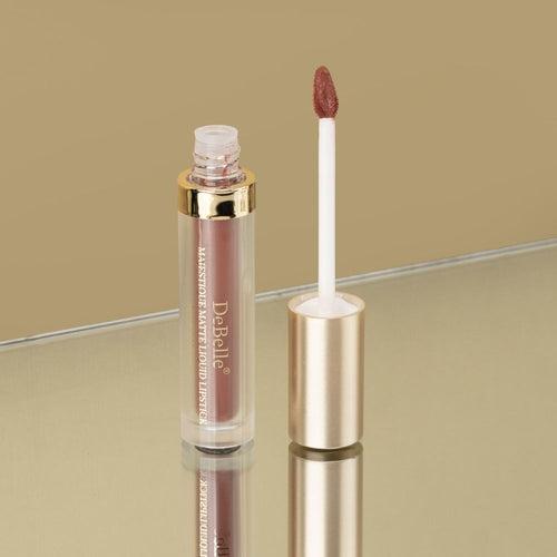 DeBelle Majestique Matte Liquid Lipstick Bronze Bernadette(Dark Walnut Brown),3.5 ml