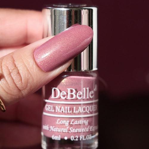 DeBelle Gel Nail Polish Gift set of 2 - Natalie Rhapsody & Classy Chloe (6 ml each)