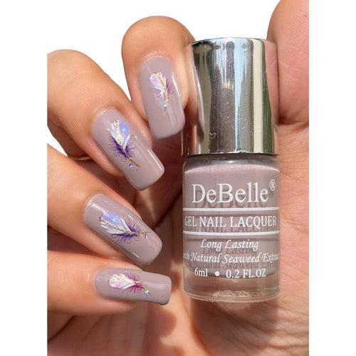 DeBelle Gel Nail Polish Gift set of 2 - Natalie Rhapsody & Classy Chloe (6 ml each)