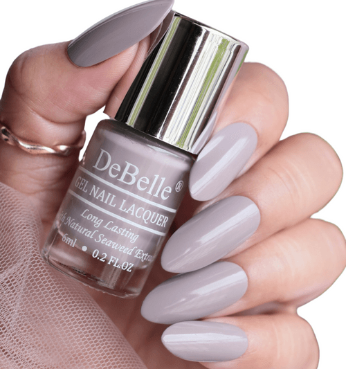 DeBelle Gel Nail Lacquer Natalie Rhapsody (Dark Taupe Nail Polish), 6 ml