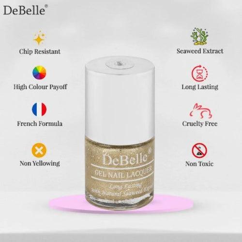 DeBelle Gel Nail Lacquers Combo of 2(Ophelia, Sirius )