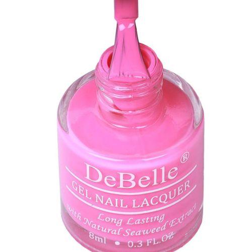 DeBelle Gel Nail Lacquers Combo of 2 (Lemon Tart, Strawberry Souffle)