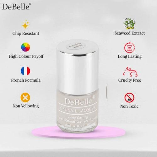 DeBelle Gel Nail Lacquer Porcelain Isabela (Porcelain Beige), 8ml