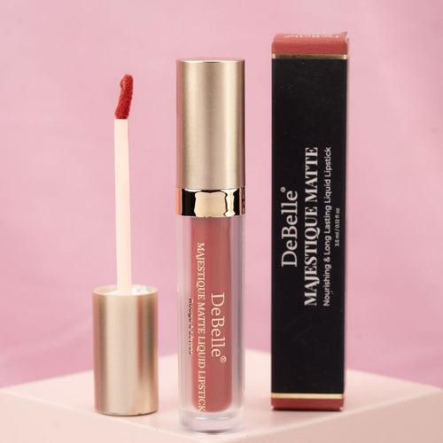 DeBelle Majestique Matte Liquid Lipstick Scarlet Sophia(Scarlet Red),3.5 ml