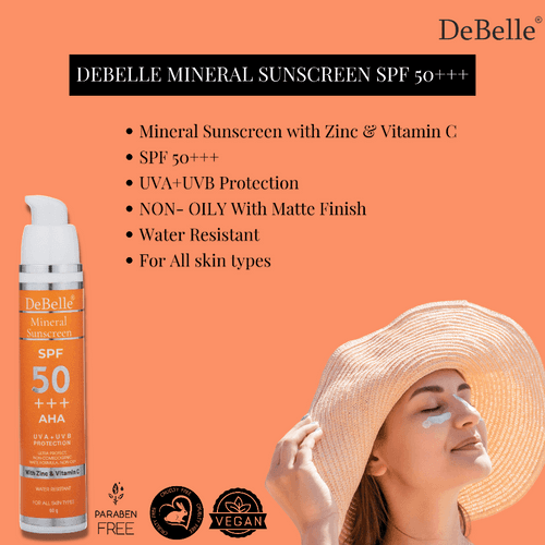 DeBelle Mineral Sunscreen SPF 50+++