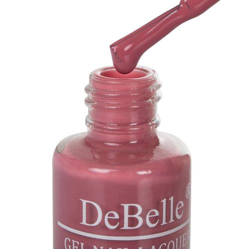 DeBelle Gel Nail Lacquer Magical Misha( Dark Magenta Mauve Nail Polish), 6 ml