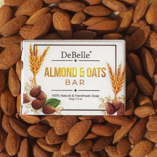 DeBelle Almond & Oats Bar - Natural & Handmade Soap