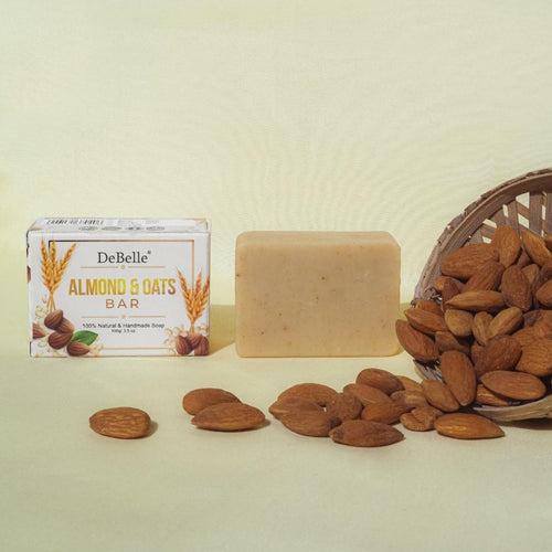 DeBelle Almond & Oats Bar - Natural & Handmade Soap