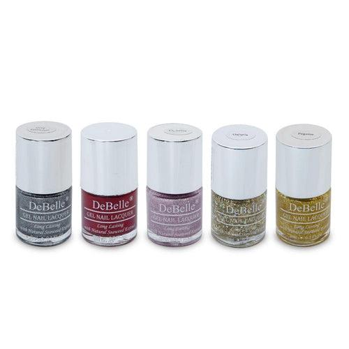 DeBelle Fairy Lumiere Collection Gift Set - Combo of 5 Nail Polish