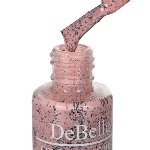 DeBelle Gel Nail Lacquer Inspiring Ira (Pink Cookie Crumble Nail Polish), 6 ml