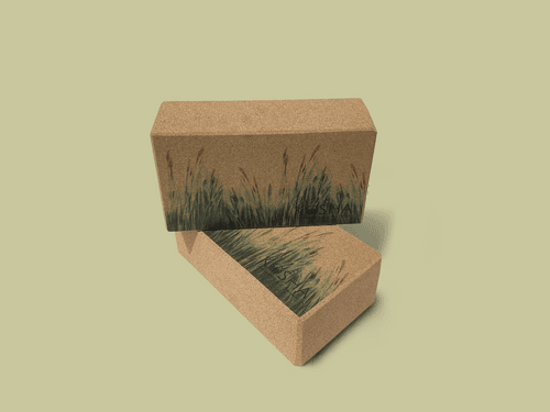 Yoga Brick: Cork Yoga Block