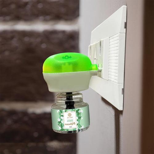 2-Pack Scented Air Freshener Plug-In Machine with Refill Oils - Ocean Dream & Jasmine