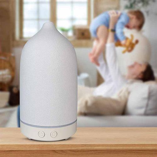 Aroma Diffuser YX-TC-202 White With Free True Joy and Change & Transform Wellness Oils