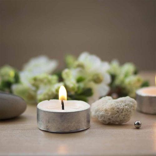 Pack of 6 Tea Light Candles | Jasmine & Freesia Scent