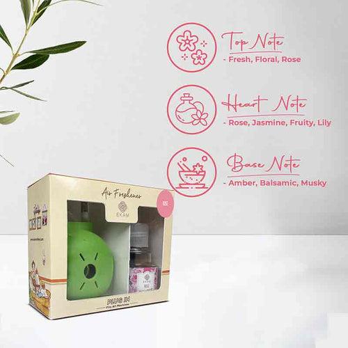 Rose Scented Plug In Air Freshener Kit