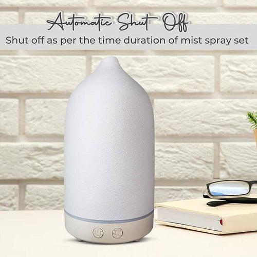 Aroma Diffuser YX-TC-202 White With Free True Joy and Change & Transform Wellness Oils