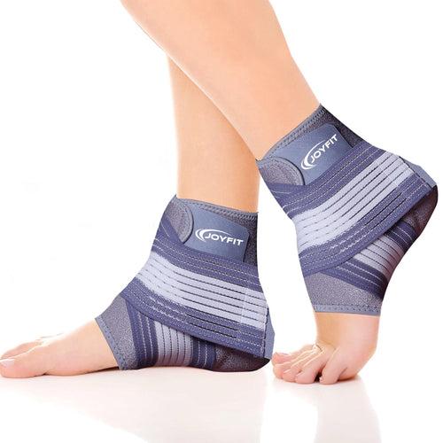 Adjustable Ankle Support Brace with Straps