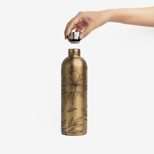 Quench Insulated Water Bottle - Hibiscus