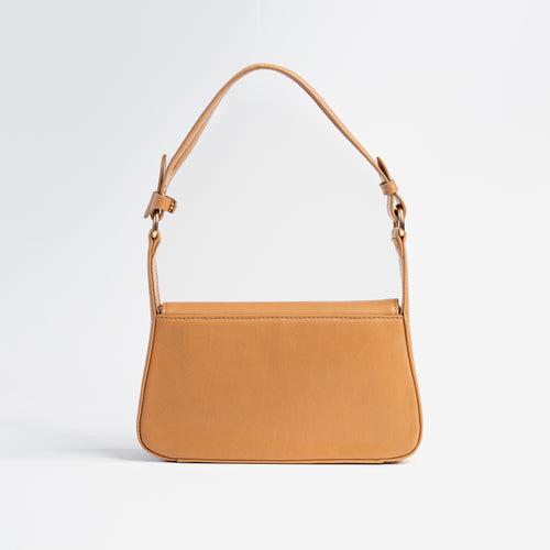 Personalised Women's Shoulder Bag- Camel