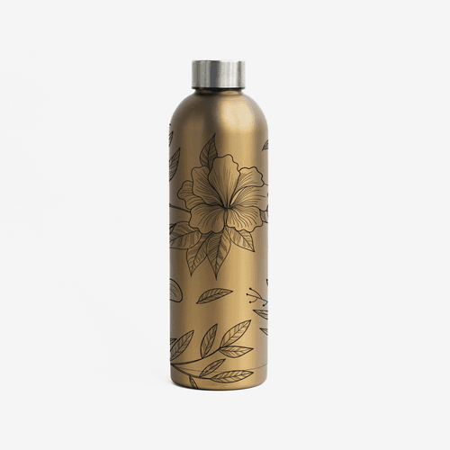 Quench Insulated Water Bottle - Hibiscus