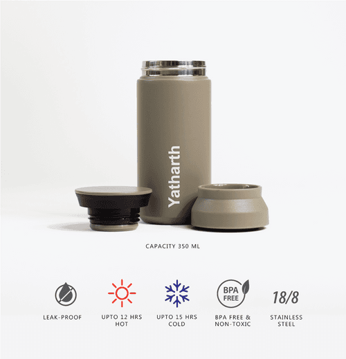 Personalised Insulated Coffee Tumbler- Olive