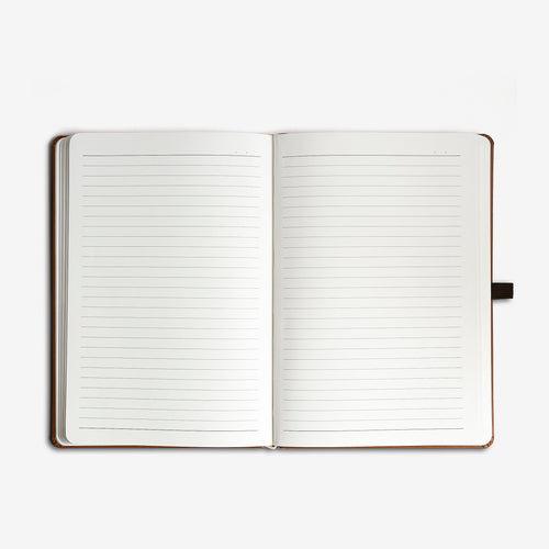 Personalised Black Hardbound Notebook - Gift for Men