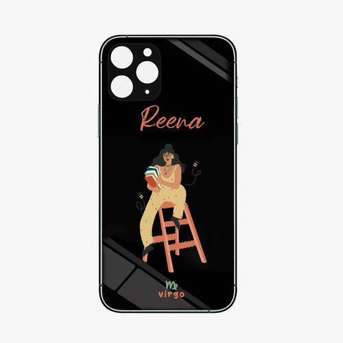 Personalised Glass Phone Cover - Vivacious Virgo