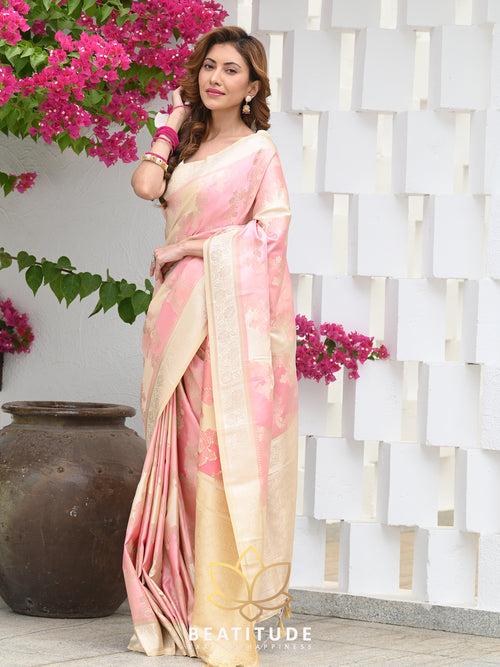 Multicolor Woven Banarasi Saree