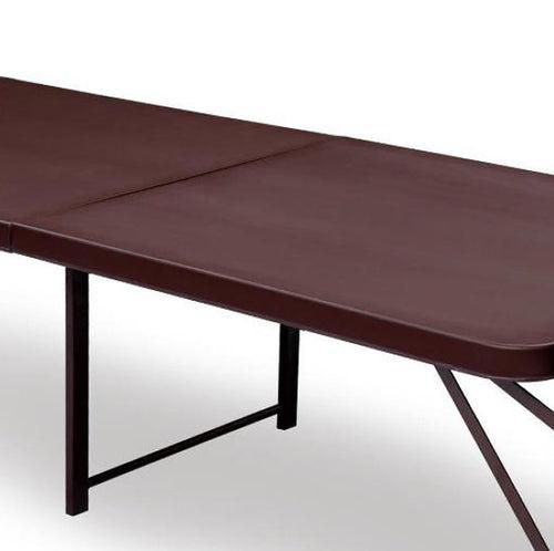 Supreme Smart Folding Bed for Guest with Powder Coating Paint (Brown)